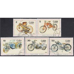 Cuba 2635/39 1985 Motocicletas retrospectivas usados Cuba 2635/39 1985 Motocicletas retrospectivas usados