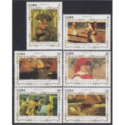 Cuba 3301/06 1993 Obras de Arte del Museo Nacional MNH Cuba 3301/06 1993 Obras de Arte del Museo Nacional MNH