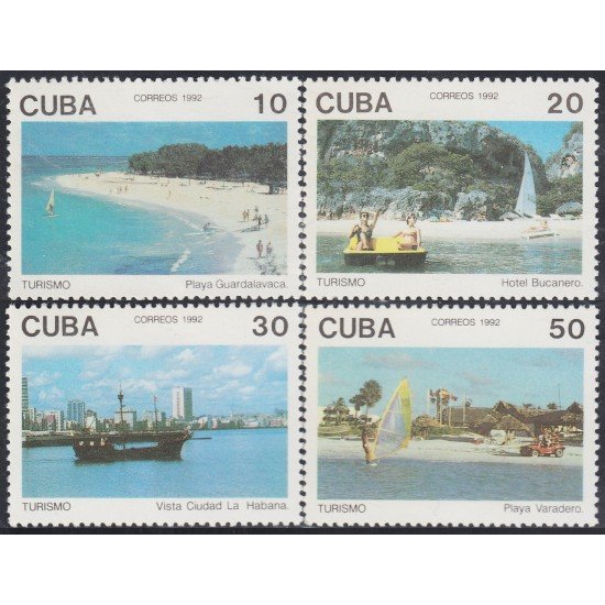 Cuba 3214/17 1992 Turismo en Cuba MNH Cuba 3214/17 1992 Turismo en Cuba MNH