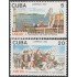 Cuba 3203/04 1992 América UPAEP Desembarco de Cristóbal Colón en San Salvador MNH