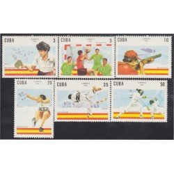 Cuba 3180/85 1992 Juegos olímpicos de verano en Barcelona 92 MNH Cuba 3180/85 1992 Juegos olímpicos de verano en Barcelona 92 MNH