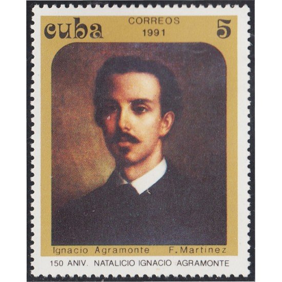Cuba 3179 1991 Ignacio Agramonte MNH Cuba 3179 1991 Ignacio Agramonte MNH