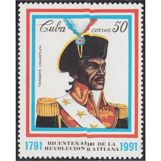 Cuba 3178 1991 Toussaint Louverture MNH Cuba 3178 1991 Toussaint Louverture MNH