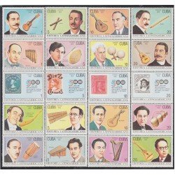 Cuba 3155/74 1991 Historia Latinoamericana MNH Cuba 3155/74 1991 Historia Latinoamericana MNH