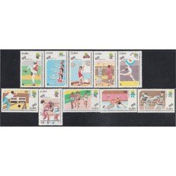 Cuba 3116/25 1991 XI Juegos deportivos panamericanos Habana 91 MNH