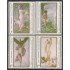 Cuba 3050/53 1990 Obras del arte del Museo Nacional MNH