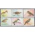 Cuba 3044/49 1990 Expofilatélica Internacional Pájaros Birds MNH