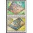 Cuba 2933/34 1989 Día del sello Mural MNH