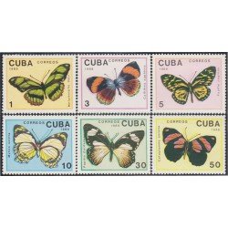 Cuba 2914/19 1989 Mariposas Butterflies MNH Cuba 2914/19 1989 Mariposas Butterflies MNH