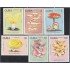 Cuba 2907/12 1989 Setas comestibles MNH