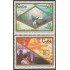 Cuba 2847/48 1988 Día del sello Mural MNH