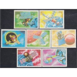 Cuba 2840/46 1988 Cosmos Satélites MNH Cuba 2840/46 1988 Cosmos Satélites MNH