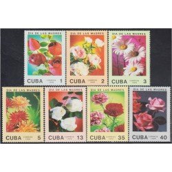 Cuba 2833/39 1988 Flores flowers Día de las Madres MNH Cuba 2833/39 1988 Flores flowers Día de las Madres MNH