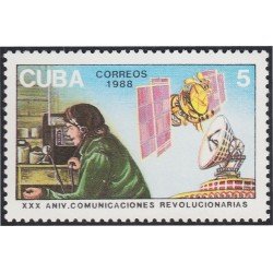 Cuba 2830 1988 XXX Aniversario de comunicaciones revolucionarias MNH Cuba 2830 1988 XXX Aniversario de comunicaciones revolucionarias MNH