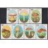Cuba 2823/29 1988 Flora Champiñones venenosos MNH
