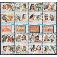 Cuba 2789/08 1987 Historia Latinoamericana MNH