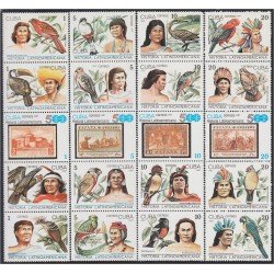 Cuba 2789/08 1987 Historia Latinoamericana MNH Cuba 2789/08 1987 Historia Latinoamericana MNH