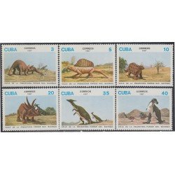 Cuba 2773/78 1987 Valle de la Historia Parque Nacional Baconao MNH Cuba 2773/78 1987 Valle de la Historia Parque Nacional Baconao MNH
