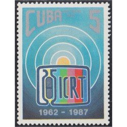 Cuba 2769 1987 XXV Aniversario del ICRT MNH Cuba 2769 1987 XXV Aniversario del ICRT MNH