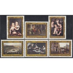Cuba 2736/41 1986 Pinturas del Museo Nacional MNH Cuba 2736/41 1986 Pinturas del Museo Nacional MNH