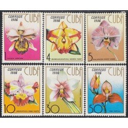 Cuba 2709/14 1986 Flores flowers MNH Cuba 2709/14 1986 Flores flowers MNH