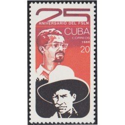 Cuba 2706 1986 XXV Aniversario de la FSLN MNH Cuba 2706 1986 XXV Aniversario de la FSLN MNH