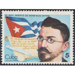 Cuba 2704 1986 Bonifacio Byrne MNH Cuba 2704 1986 Bonifacio Byrne MNH
