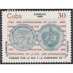 Cuba 2701 1986 Año Internacional de La Paz MNH Cuba 2701 1986 Año Internacional de La Paz MNH