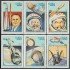 Cuba 2683/88 1986 XXV Aniversario del primer hombre en el espacio MNH