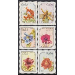 Cuba 2668/73 1986 Flores flowers MNH Cuba 2668/73 1986 Flores flowers MNH
