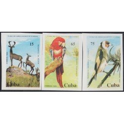 Cuba 3408/10 1994 55 Aniversario del zoológico de La Habana Sin dentar