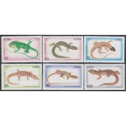 Cuba 3412/17 1994 Lagartos endémicos MNH
