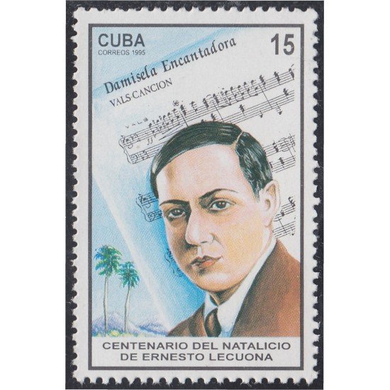 Cuba 3454 1995 Ernesto Lecuona MNH