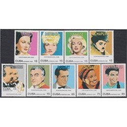 Cuba 3475/83 1995 Centenario del Cine MNH Cuba 3475/83 1995 Centenario del Cine MNH