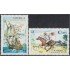 Cuba 3418/19 1994 América UPAEP Transporte postal Barco Caballo Boat Horse MNH