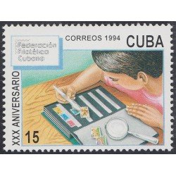 Cuba 3411 1994 30 Aniversario de la Asociación Filatélica Cubana MNH
