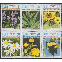 Cuba 3357/62 1994 Flora plantas medicinales MNH