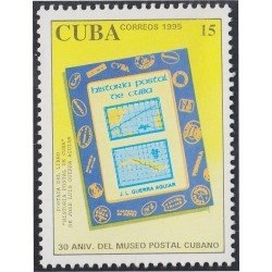 Cuba 3420 1995 30 Aniversario del Museo Postal Cubano MNH