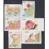 Cuba 3385/90 1994 Flores de Cactus Flowers Sin dentar