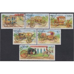 Cuba 3364/69 1994 Carruajes antiguos usados