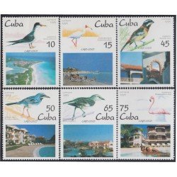 Cuba 3489/94 1995 Cayo Coco Fauna pájaros Birds MNH Cuba 3489/94 1995 Cayo Coco Fauna pájaros Birds MNH
