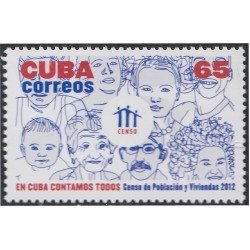 Cuba 5064 2012 Censo de población y vivienda MNH Cuba 5064 2012 Censo de población y vivienda MNH