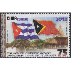Cuba 5062 2012 10 Aniversario de las relaciones diplomáticas Cuba - Timor Leste MNH Cuba 5062 2012 10 Aniversario de las relaciones diplomáticas Cuba - Timor Leste MNH