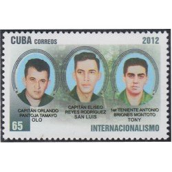 Cuba 5031 2012 Orlando Pantoja Tamayo Eliseo Reyes Rodríguez Antonio Briones Montoto MNH Cuba 5031 2012 Orlando Pantoja Tamayo Eliseo Reyes Rodríguez Antonio Briones Montoto MNH