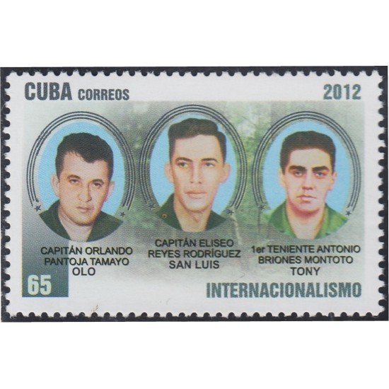 Cuba 5031 2012 Orlando Pantoja Tamayo Eliseo Reyes Rodríguez Antonio Briones Montoto MNH Cuba 5031 2012 Orlando Pantoja Tamayo Eliseo Reyes Rodríguez Antonio Briones Montoto MNH