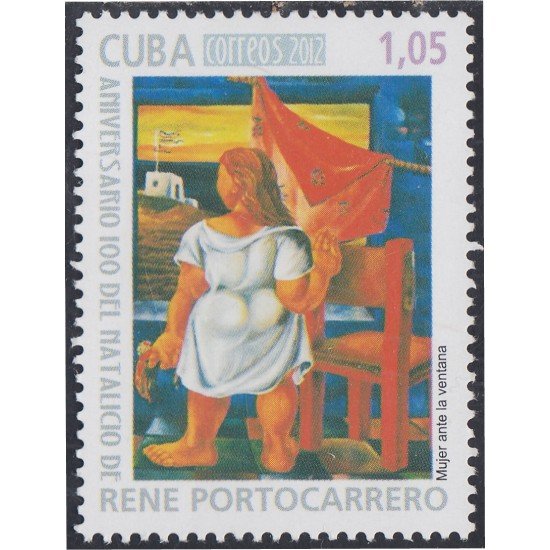 Cuba 5024 2012 René Portocarrero Pintor Cuba 5024 2012 René Portocarrero Pintor