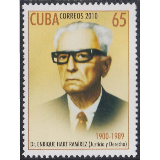 Cuba 4940 2010 Enrique Hart Ramírez MNH Cuba 4940 2010 Enrique Hart Ramírez MNH