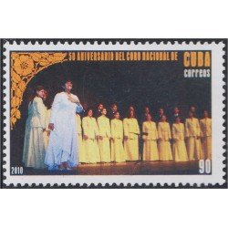Cuba 4913 2010 50 Aniversario del Coro Nacional de Cuba MNH Cuba 4913 2010 50 Aniversario del Coro Nacional de Cuba MNH