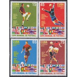 Cuba 4905/08 2010 Copa Mundial de Fútbol MNH Cuba 4905/08 2010 Copa Mundial de Fútbol MNH