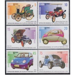 Cuba 4877/82 2010 Exposición Mundial de Filatelia Portugal Coches Automóviles MNH Cuba 4877/82 2010 Exposición Mundial de Filatelia Portugal Coches Automóviles MNH